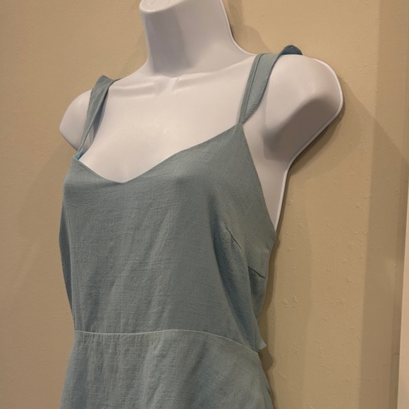 Fore Light Blue Sleeveless Dress- large - Picture 5 of 8